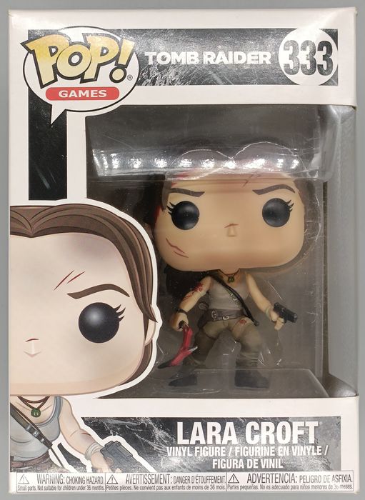 333 Lara Croft - Tomb Raider - Funko POP - Box Damaged