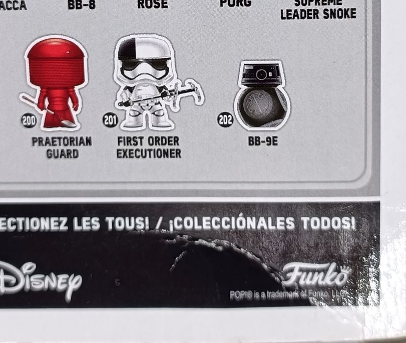 #190 Rey - Glow GITD - Star Wars - Box Damaged Funko POP