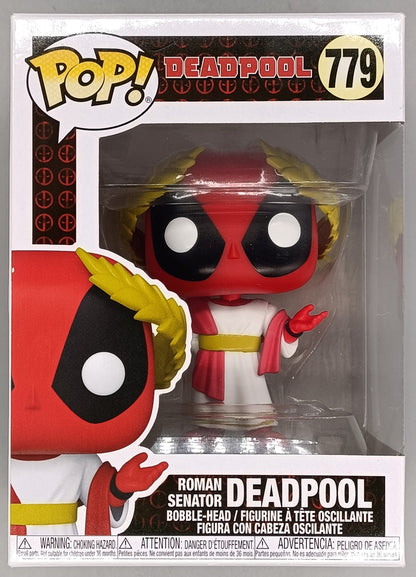 #779 Roman Senator Deadpool - Marvel - Box Damaged Funko POP