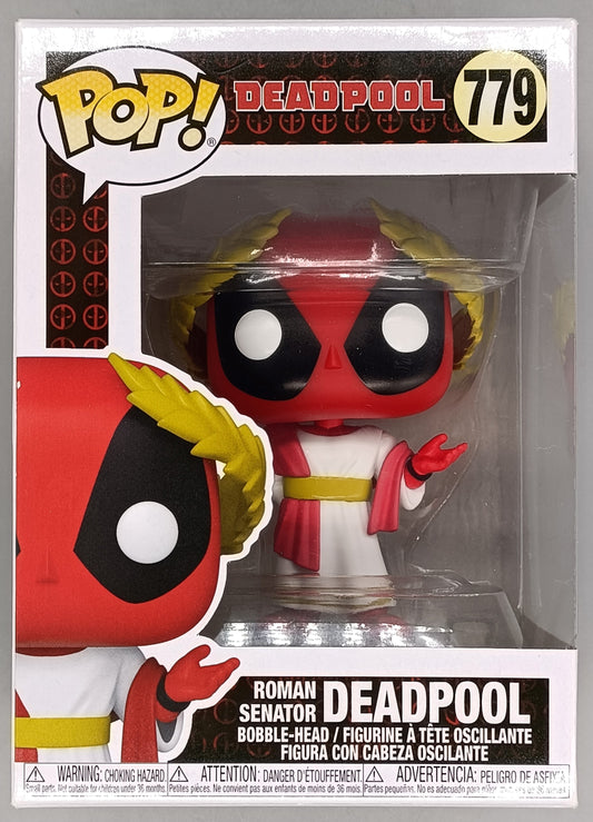 #779 Roman Senator Deadpool - Marvel - Box Damaged Funko POP
