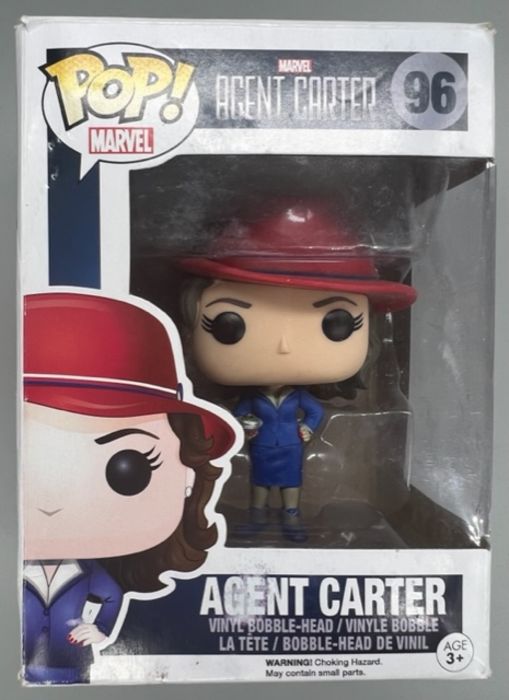 #96 Agent Carter - Marvel Agent Carter - Box Damaged Funko POP