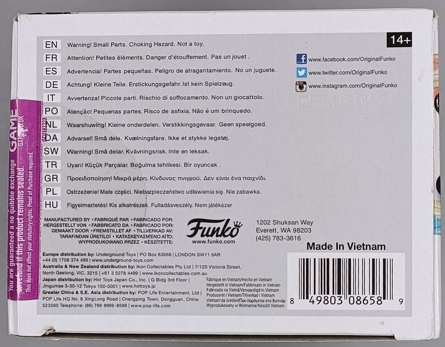 #108 Harley Quinn (Gown) - DC Suicide Squad - Box Damaged Funko POP