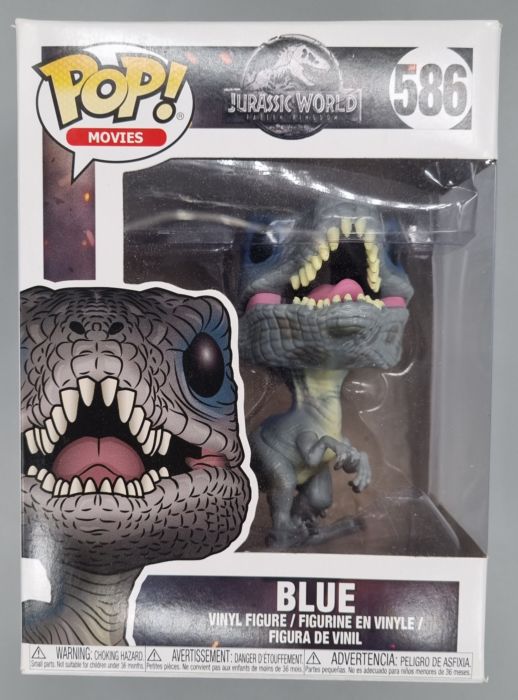 #586 Blue - Jurassic World Fallen Kingdom Funko POP