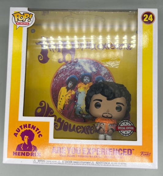 24 Are You Experienced - Albums - Jimi Hendrix - Funko POP - Box Damaged