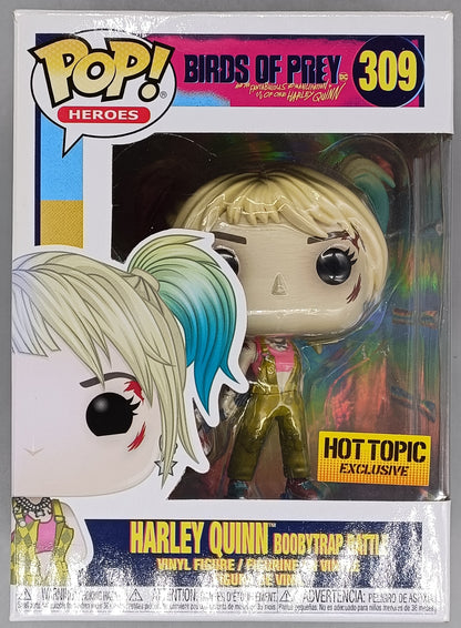 309 Harley Quinn (Boobytrap Battle) DC - Birds of Prey - Box Damaged Funko POP