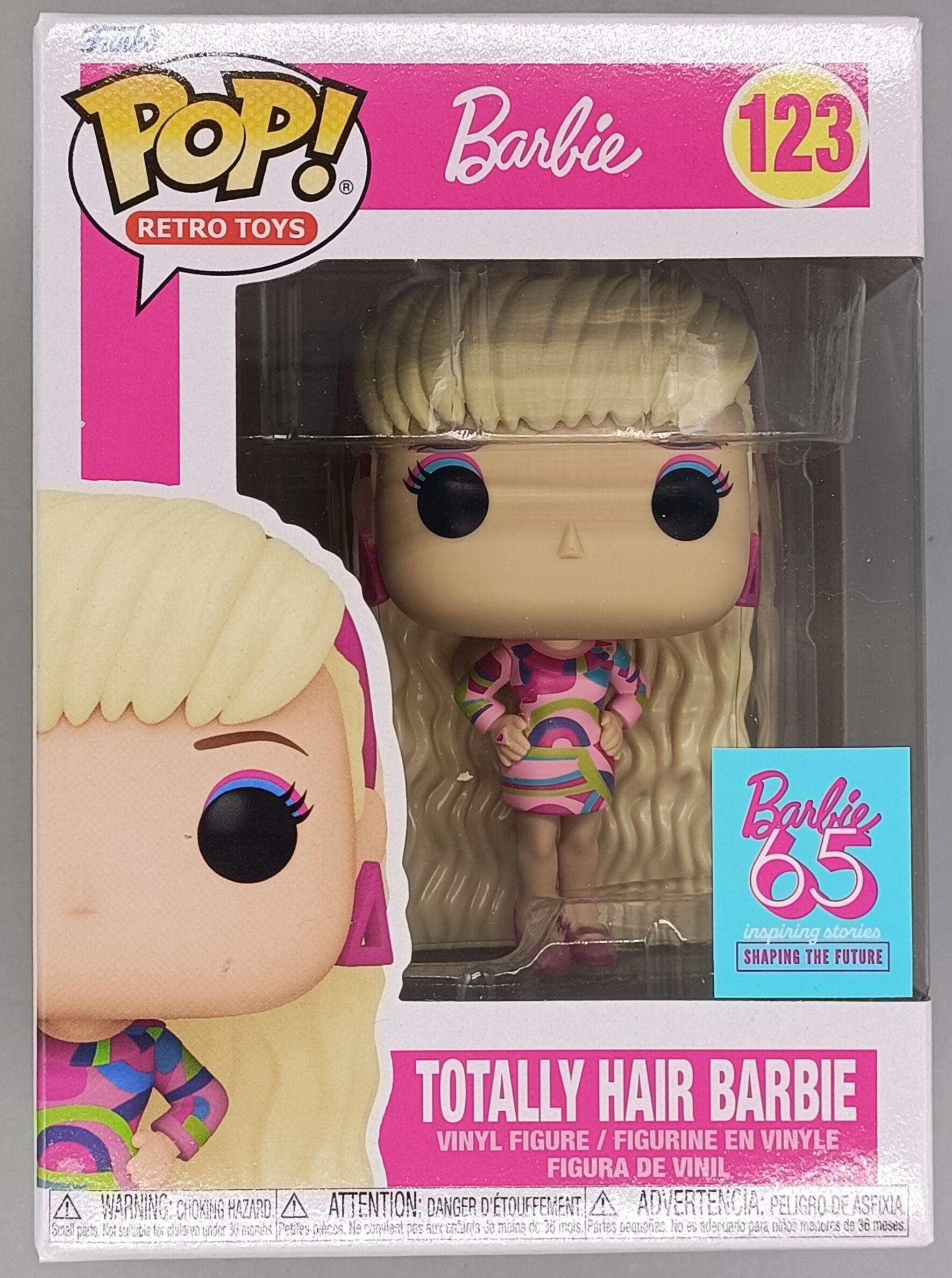 123 Totally Hair Barbie - Barbie Funko POP - Brand New