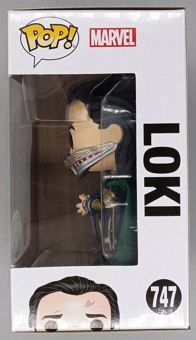 747 Loki (w/ Tesseract) - Glow - Marvel Avengers Endgame Funko POP
