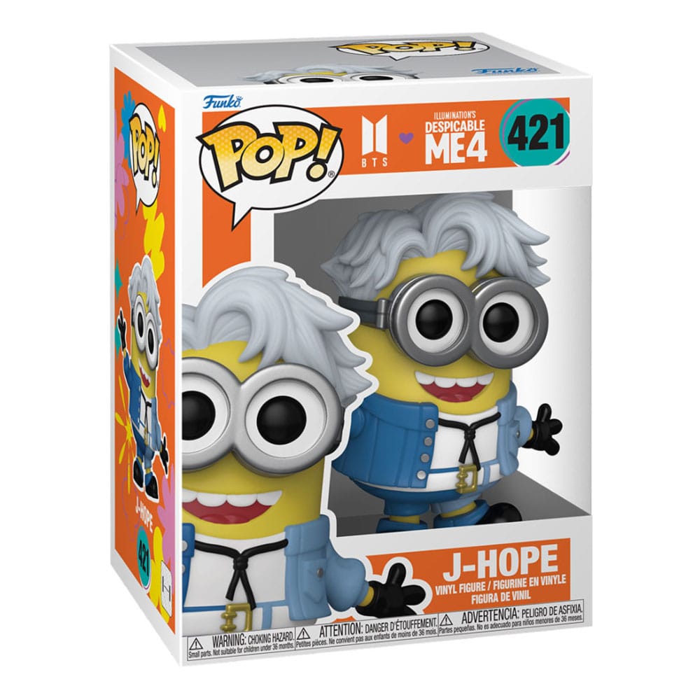 421 J-Hope - Minions x BTS - Rocks Funko POP Preorder