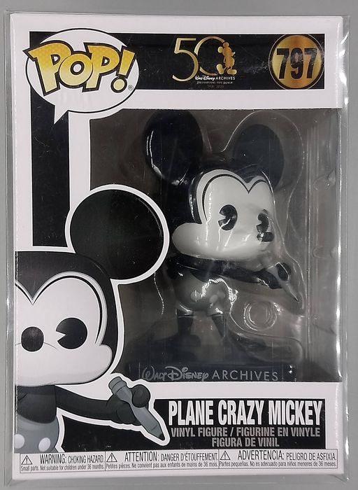 797 Plane Crazy Mickey (Archives) - Disney Funko POP