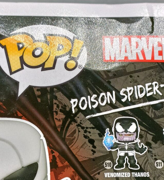 966 Poison Spider-Man - Marvel Venom - Box Damaged Funko POP