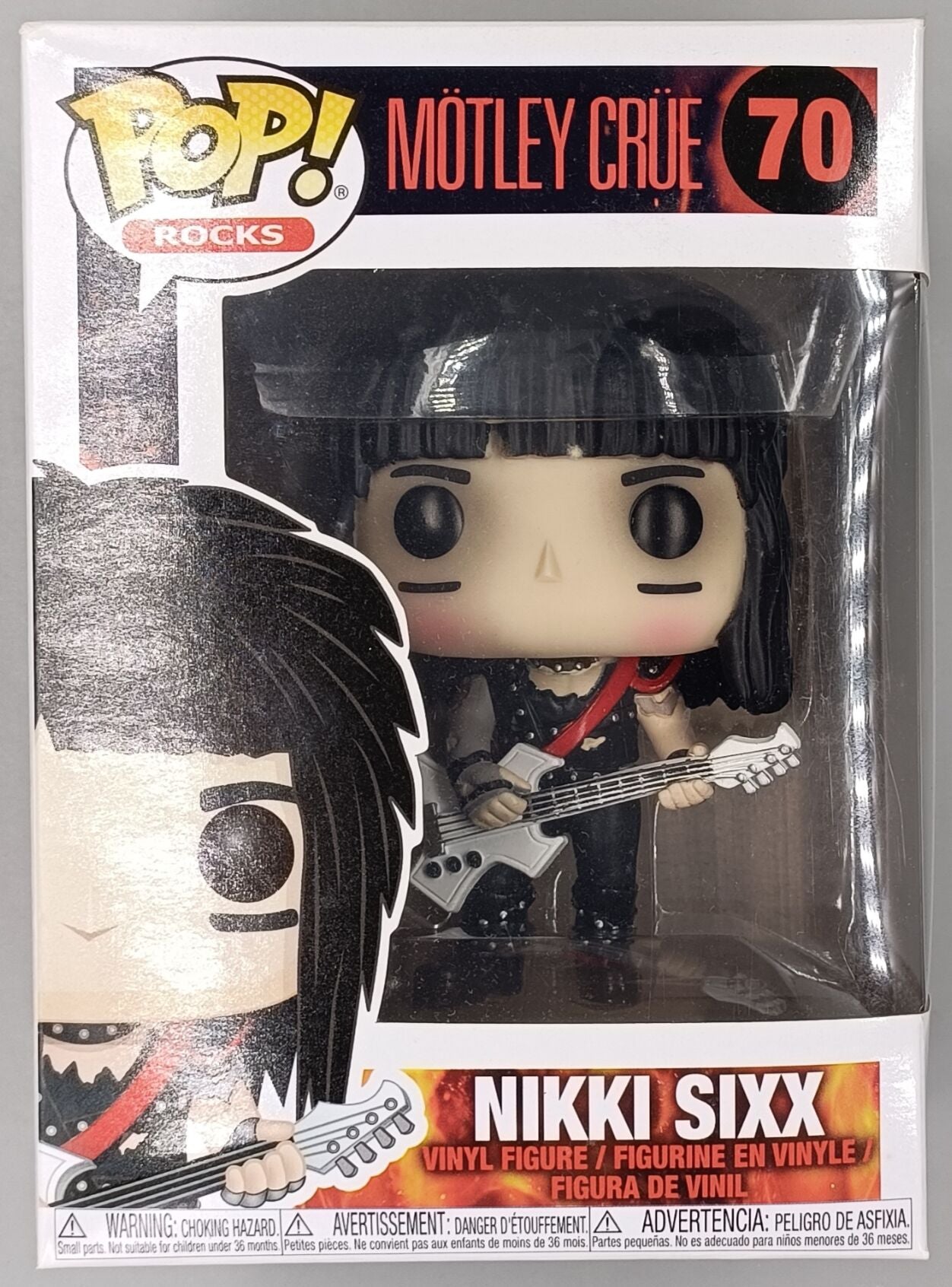 70 Nikki Sixx - Motley Crue - Rocks Funko POP