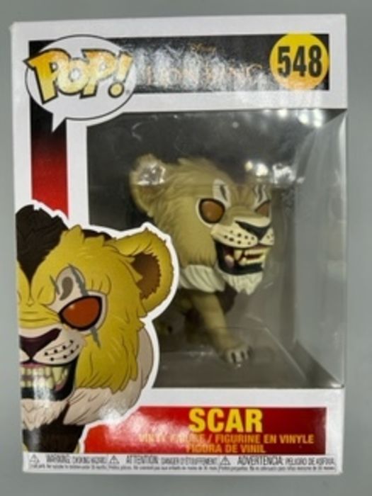 548 Scar - Disney The Lion King - Box Damaged Funko POP