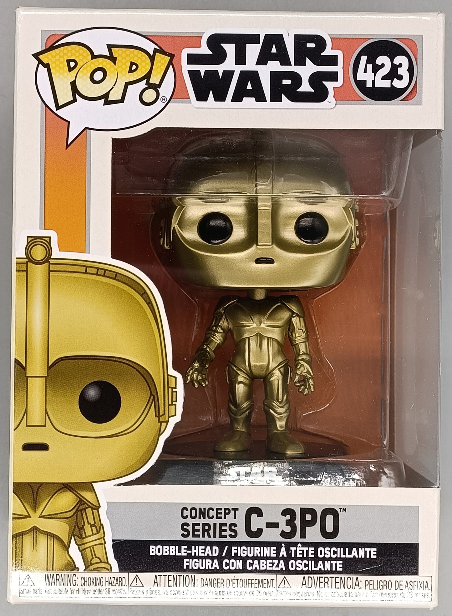 #423 C-3PO (Concept) - Star Wars Funko POP