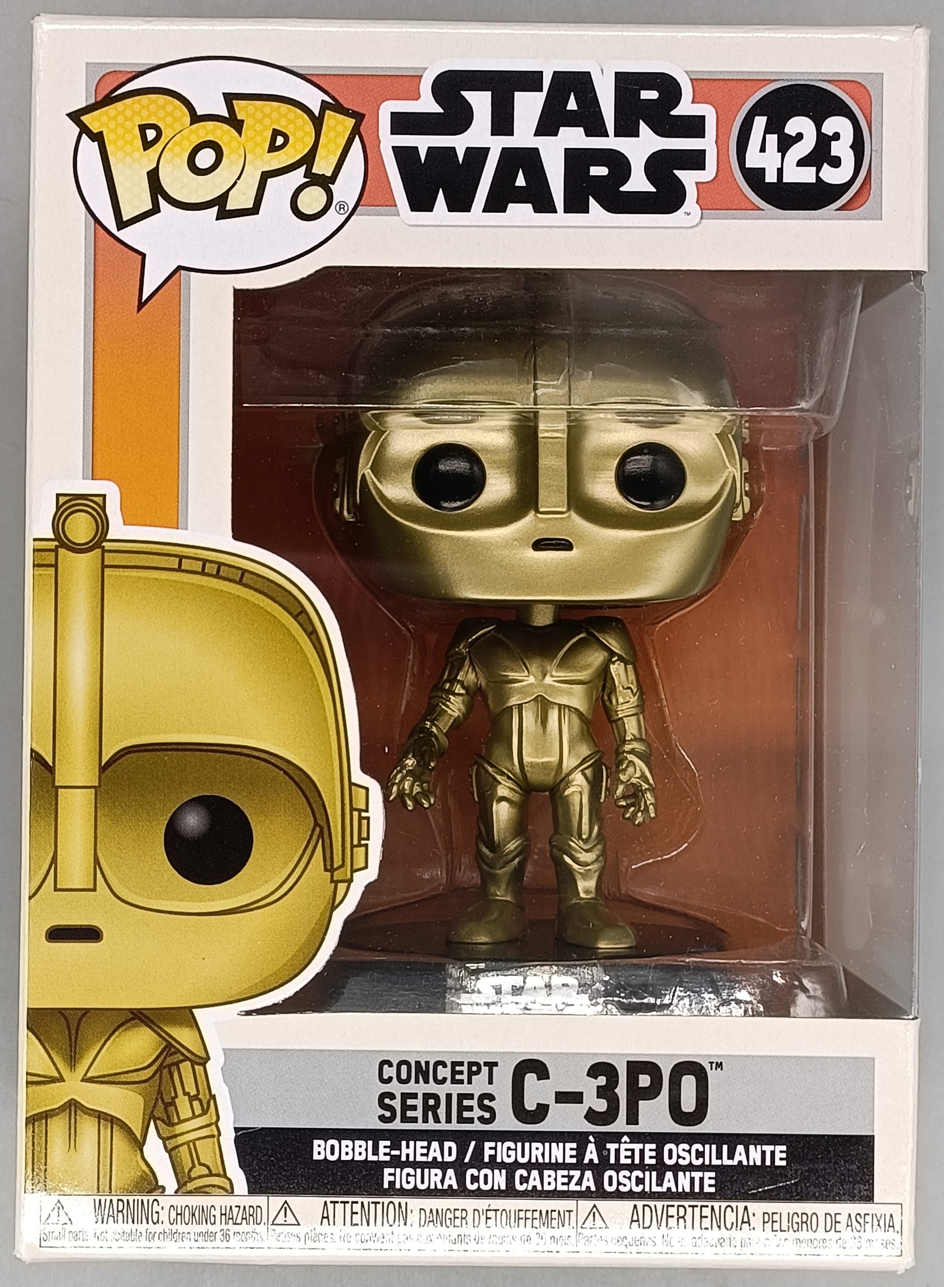 #423 C-3PO (Concept) - Star Wars Funko POP