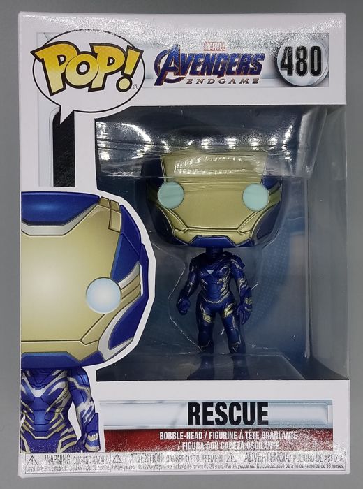 #480 Rescue - Marvel - Avengers: Endgame - Box Damaged Funko POP