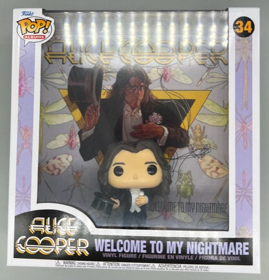 34 Welcome to My Nightmare - Albums - Alice Cooper Funko POP