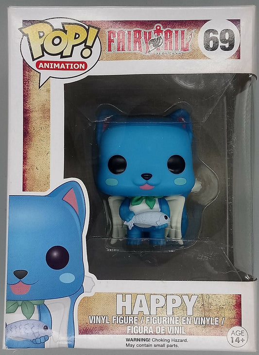 #69 Happy - Fairy Tail - Box Damaged Funko POP