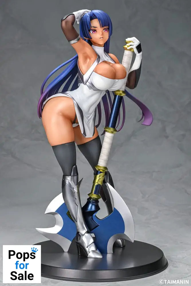 Taimanin RPGX PVC Statue 1/6 Pale Mauve Murasaki Yatsu Tanned Ver. 28 cm