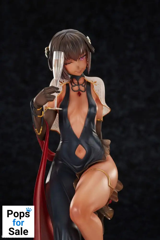 Taimanin RPGX Statue 1/6 Adult Yukikaze Night Party Dress Ver. 26 cm