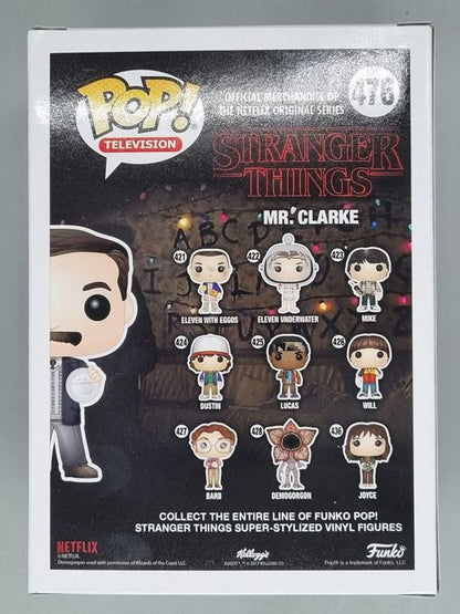 #476 Mr. Clarke - Stranger Things - 2017 Con Funko POP