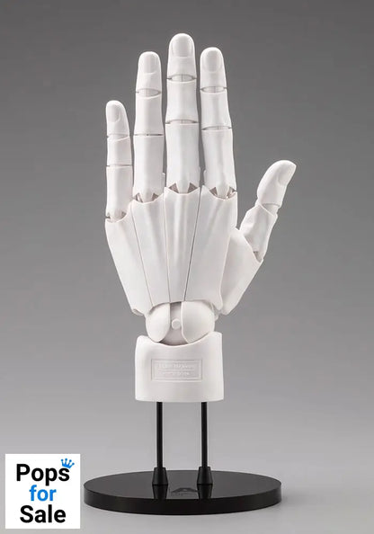Takahiro Kagami PVC Artist Support Item Hand 1/1 Model Men /L White 22 cm