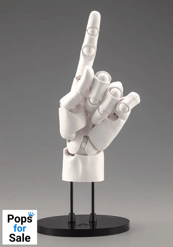 Takahiro Kagami PVC Artist Support Item Hand 1/1 Model Men /L White 22 cm