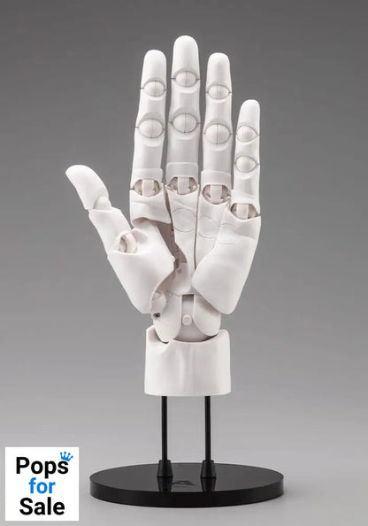 Takahiro Kagami PVC Artist Support Item Hand 1/1 Model Men /L White 22 cm
