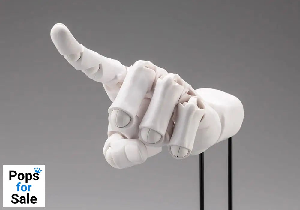 Takahiro Kagami PVC Artist Support Item Hand 1/1 Model Men /L White 22 cm
