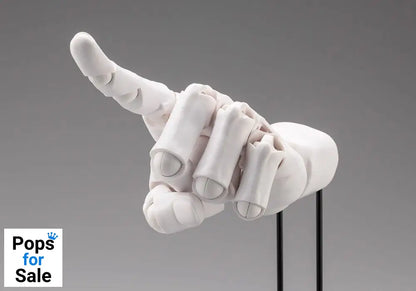 Takahiro Kagami PVC Artist Support Item Hand 1/1 Model Men /L White 22 cm
