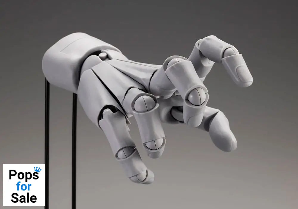 Takahiro Kagami PVC Artist Support Item Hand 1/1 Model Men /R Grey 22 cm