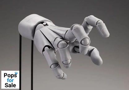 Takahiro Kagami PVC Artist Support Item Hand 1/1 Model Men /R Grey 22 cm