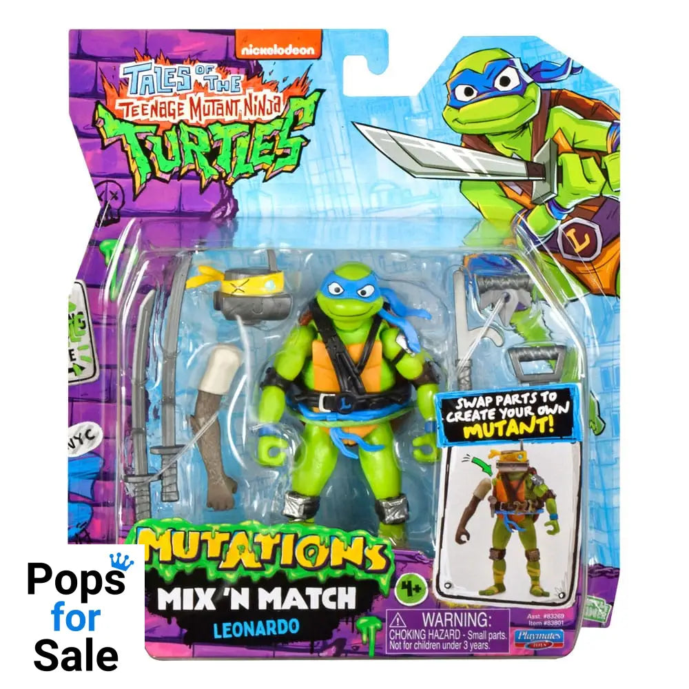 Tales of the Teenage Mutant Ninja Turtles Mix 'n Match Action Figure Leonardo 12 cm