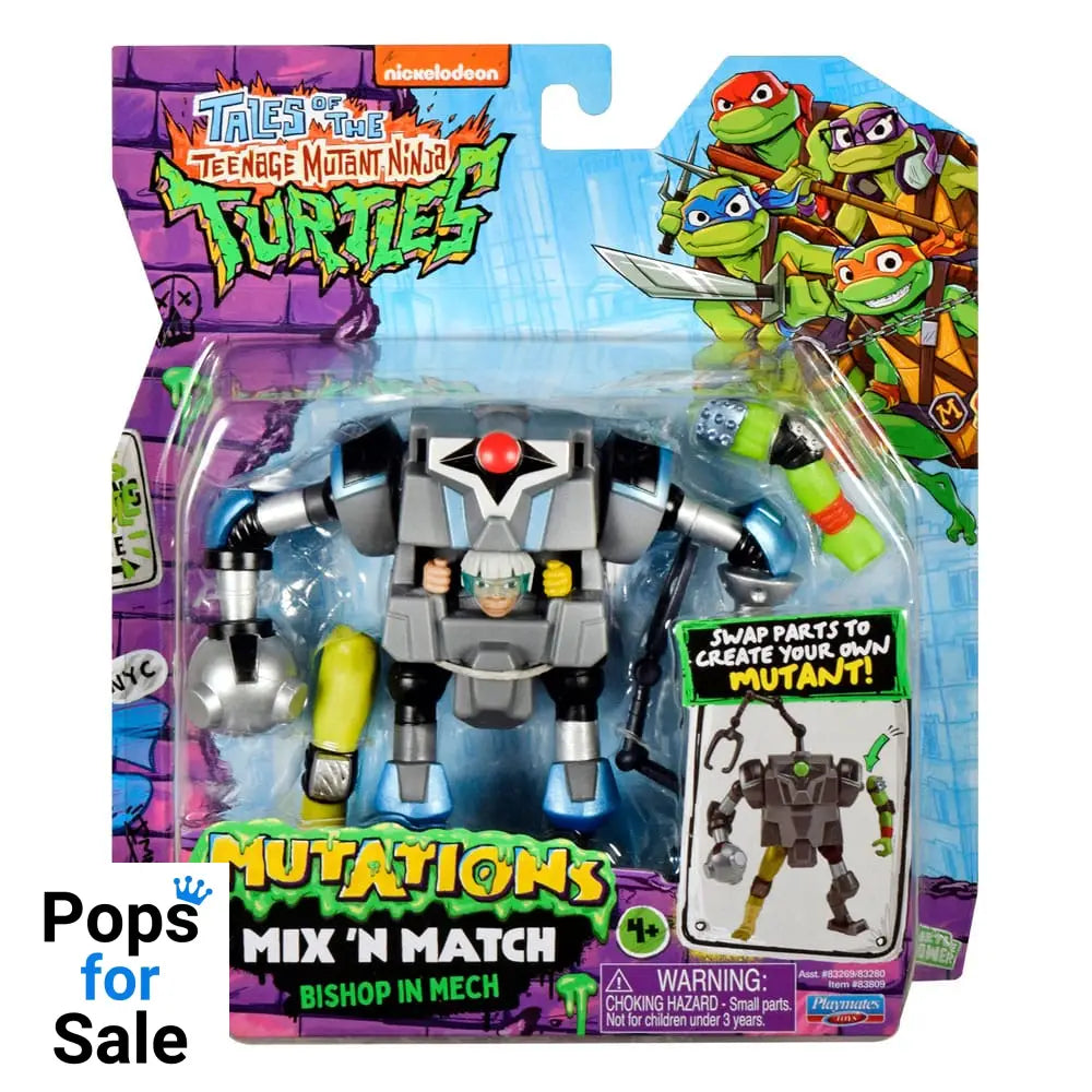 Tales of the Teenage Mutant Ninja Turtles Mix 'n Match Action Figure Mech Suit 12 cm