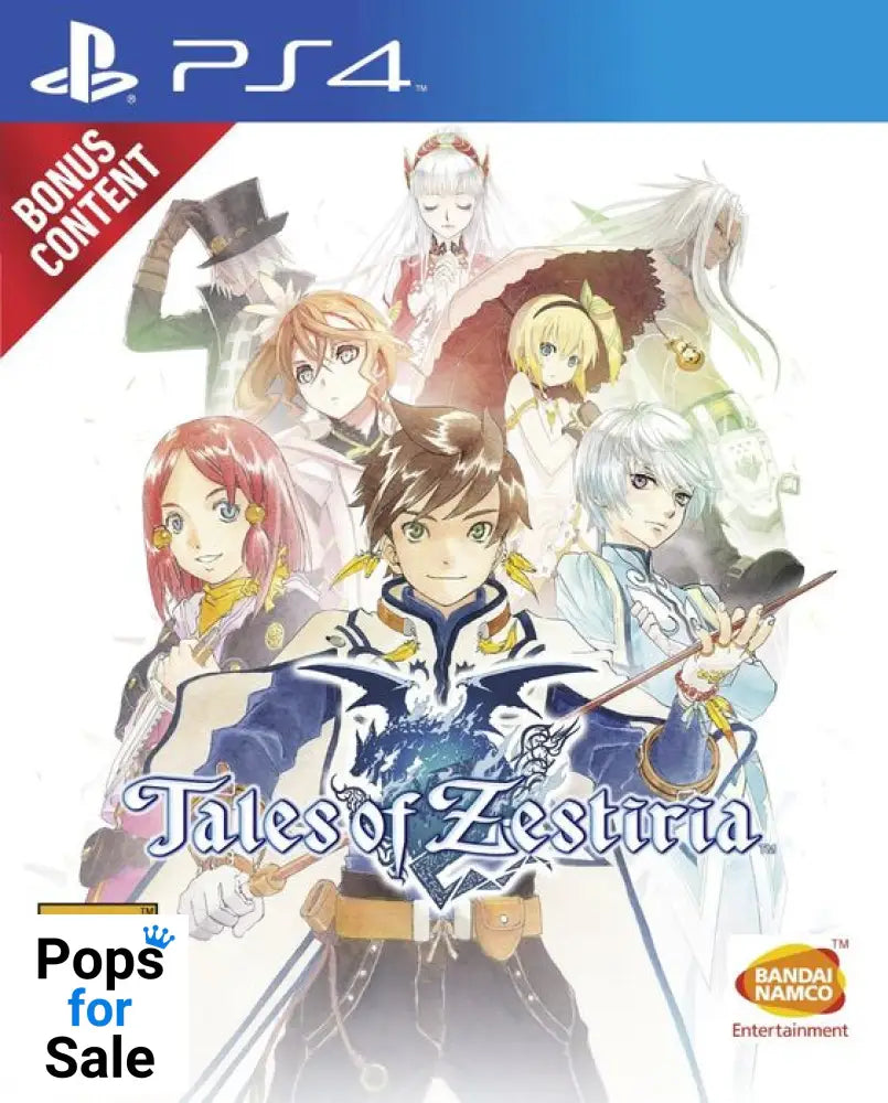 Tales Of Zestiria for Playstation 4 (PS4) [Just Disc]
