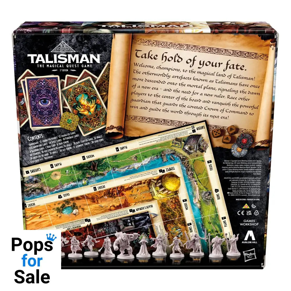 Talisman: The Magical Quest Game - 5th Edition Board Game *English Version*