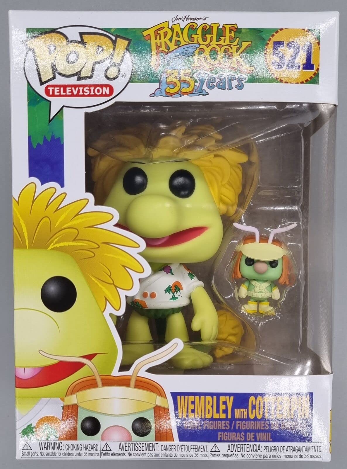 521 Wembley with Cotterpin - Fraggle Rock - Funko POP - Box Damaged