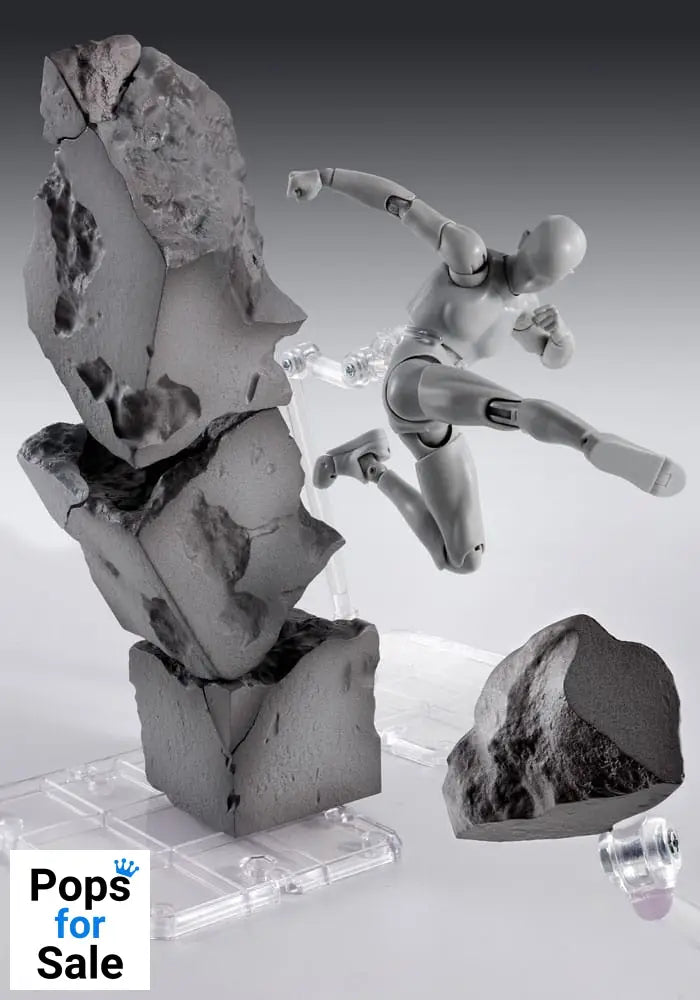 Tamashii Effect Action Figure Accessory Concrete Crash for S.H.Figuarts