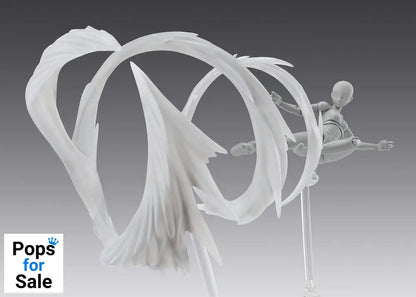 Tamashii Effect Action Figure Accessory Wind White for S.H.Figuarts