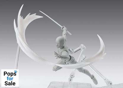 Tamashii Effect Action Figure Accessory Wind White for S.H.Figuarts