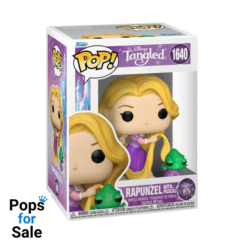 Tangled POP!&Buddy Animation Vinyl Figure Rapunzel & Pascal 9 cm