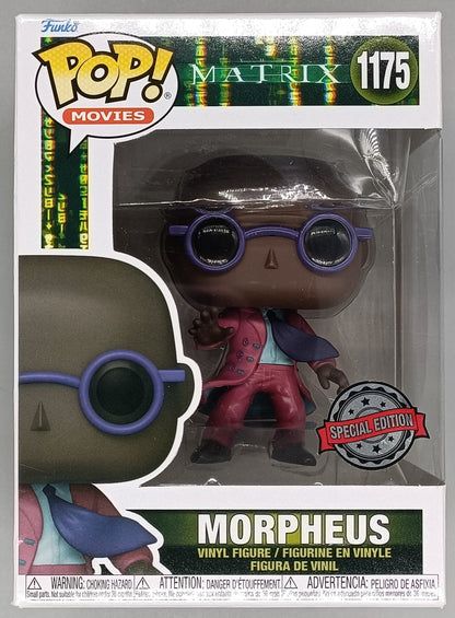 #1175 Morpheus (Purple Suit) The Matrix Resurrections Box Damaged Funko POP