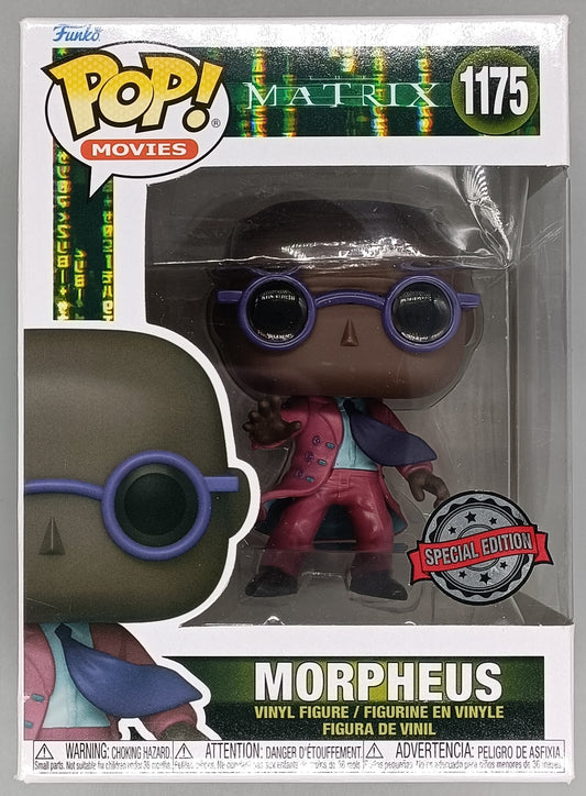 #1175 Morpheus (Purple Suit) The Matrix Resurrections Box Damaged Funko POP