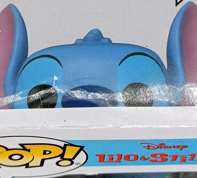 1045 Stitch (Smiling Seated) - Disney Lilo & Stitch - Box Damaged Funko POP