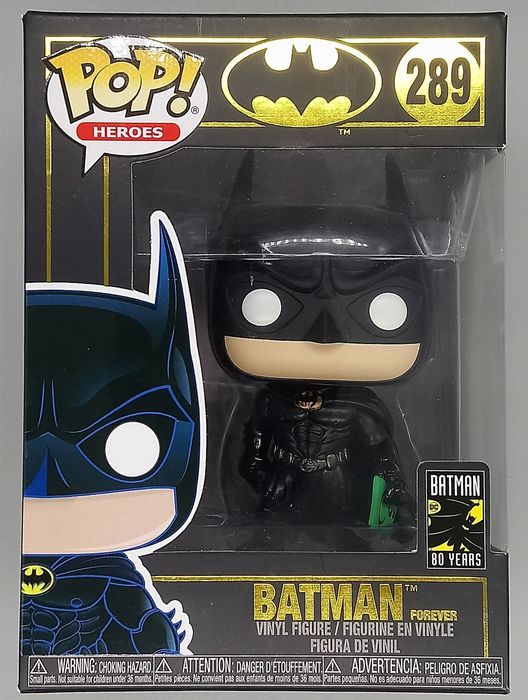 #289 Batman (Forever) - DC - Batman 80 Years - Box Damaged Funko POP