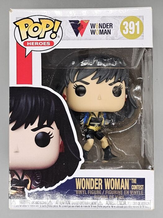 391 Wonder Woman (The Contest) - DC - Box Damaged Funko POP