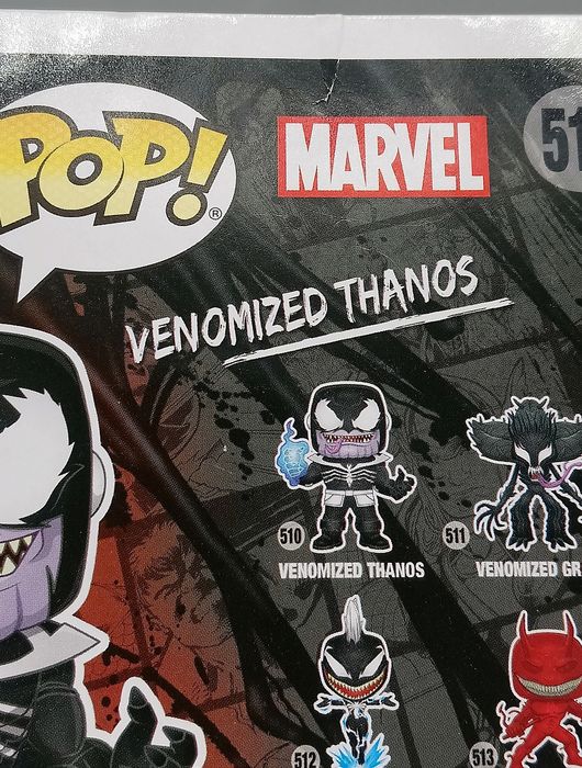 #510 Venomized Thanos - Marvel Venom - Damaged Box Funko POP