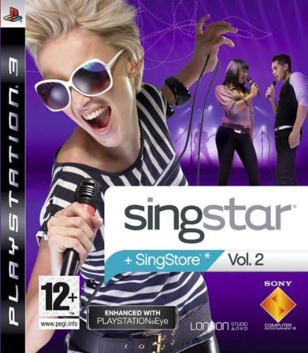SingStar Vol. 2 - PlayStation Eye Enhanced for Sony Playstation 3 (PS3) - [Just Disc]
