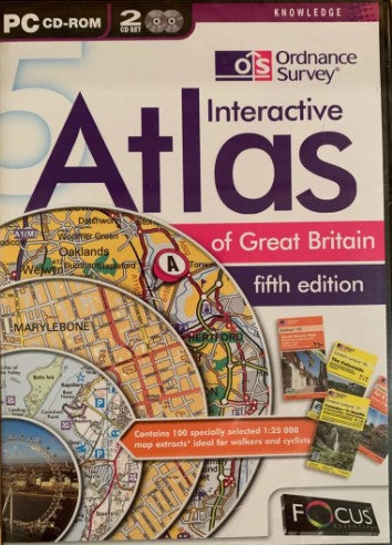 Ordnance Survey Interactive Atlas of GB - 5th Ed.
