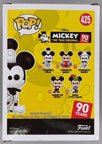 425 Steamboat Willie Disney Mickey's 90th anniversary Funko POP - Box Damaged
