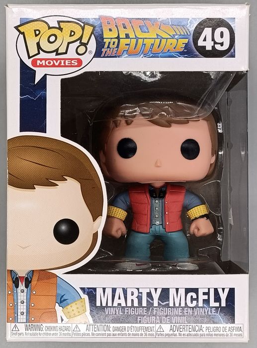 49 Marty McFly - Back to the Future - Box Damaged Funko POP